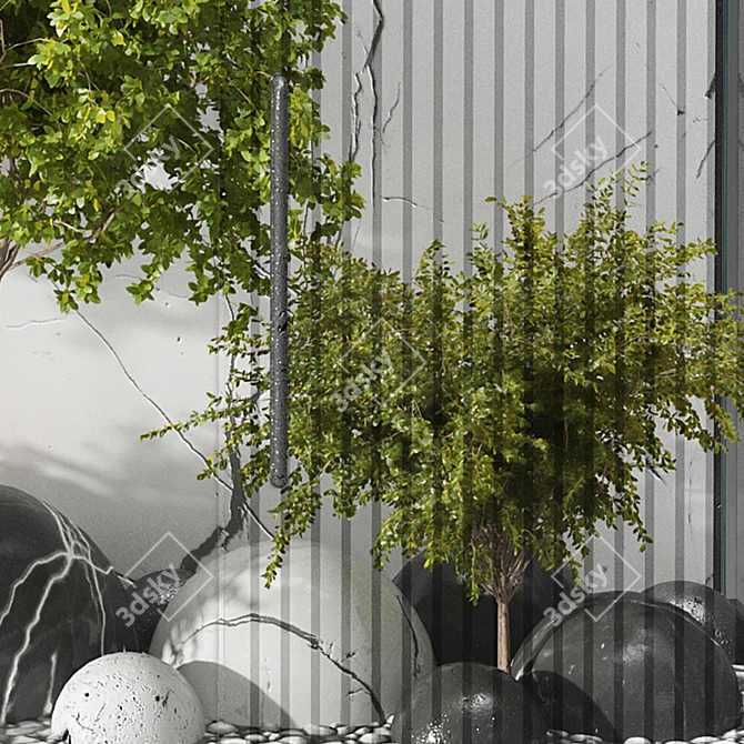 Interior Garden Props & Decor 3D model image 6