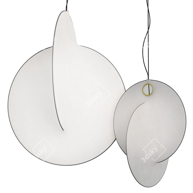 Modern Geometric Pendant Lighting - FLOS 3D model image 3