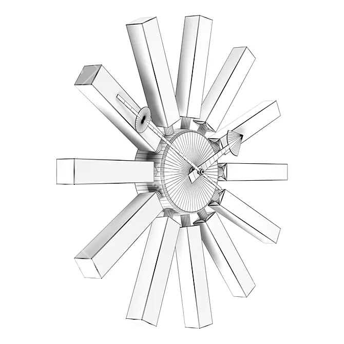 Tomas Stern Wall Clock 8006 3D model image 4