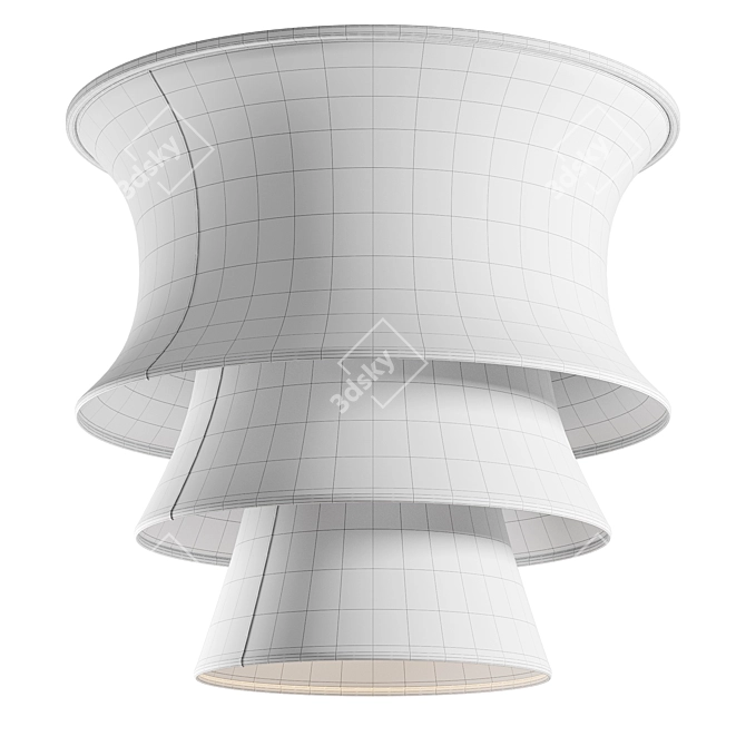 Euler Ceiling Light with Turbosmooth 3D model image 2