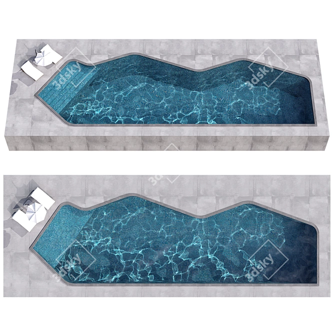 Clearwater Caustic Pool No105 3D model image 2