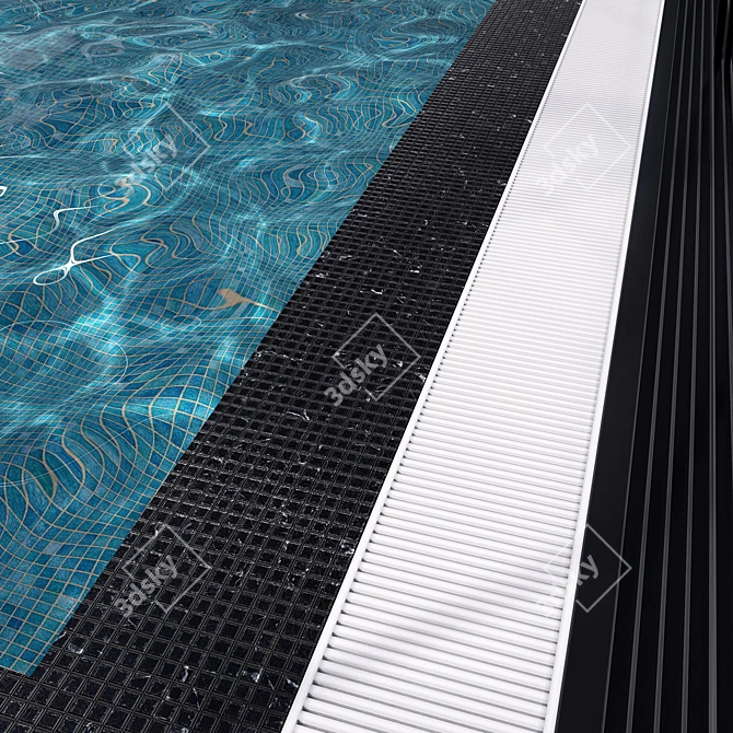 Caustic-Enabled Pool No108 Kit 3D model image 5