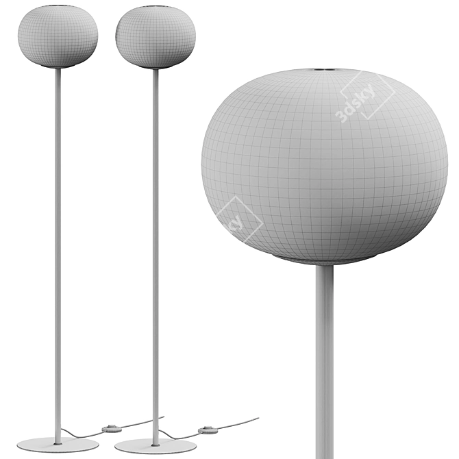 Nordlux Alton Floor Lamp 3D model image 2