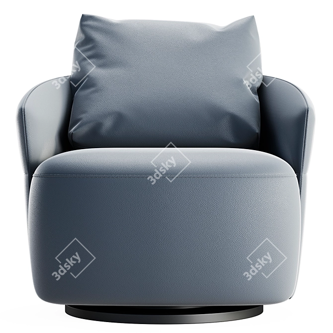 Elegant and Comfortable Alice Armchair 3D model image 3