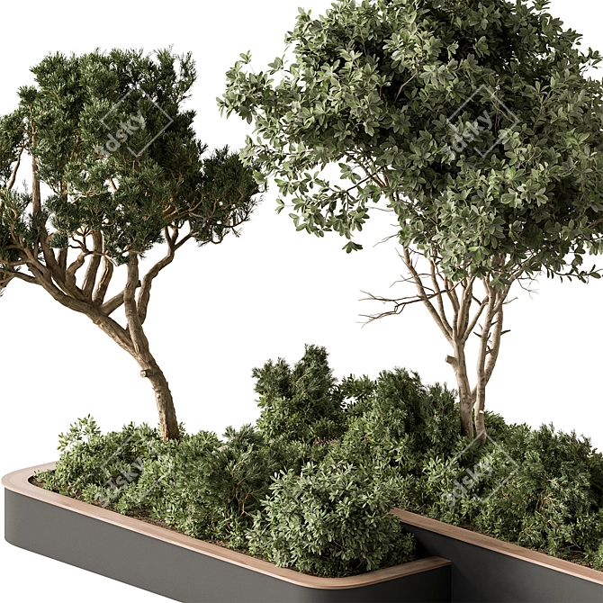 Outdoor Plant Box - Set of 600 3D model image 5