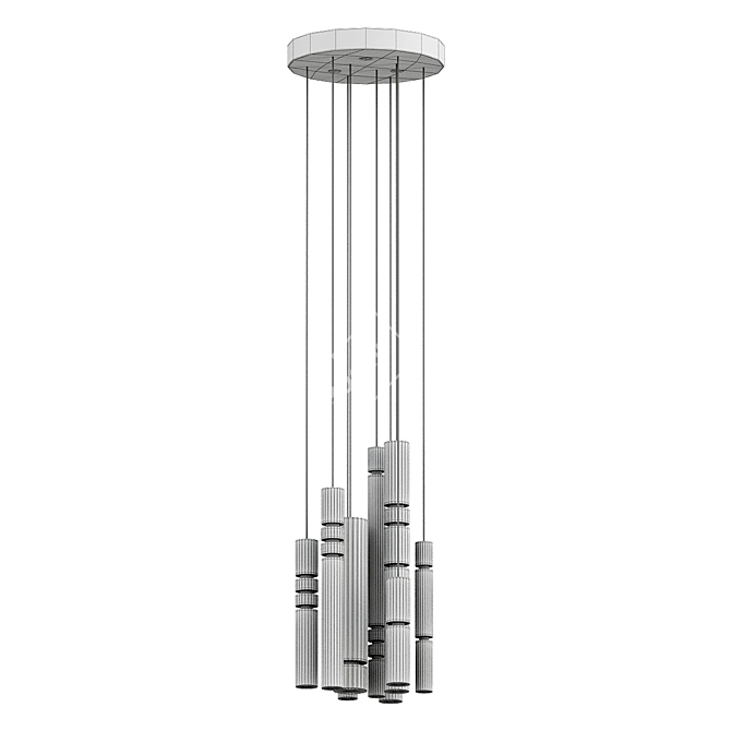 Urban Cityscape 3D Model Kit 3D model image 4