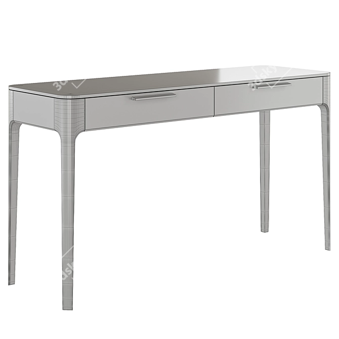 Sleek Birch Console Furniture 3D model image 4