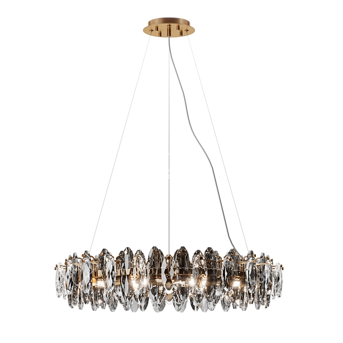 Elegant Divinare Ophelia Pendant Light 3D model image 1