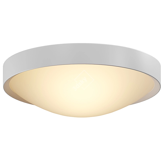 Sleek Altus Ceiling Light 3D model image 1