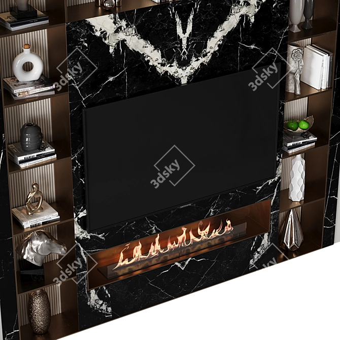 Modern TV Wall Mount 54 3D model image 5