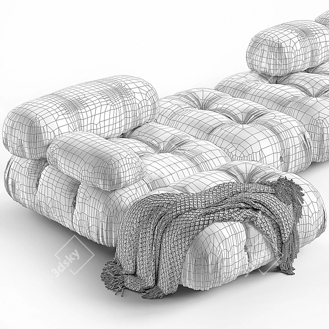 Modular Design Camaleonda Sofa Set 3D model image 15