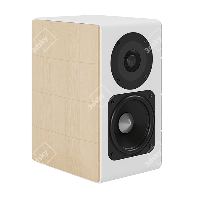 Premium Edifier sound system 3D model image 2