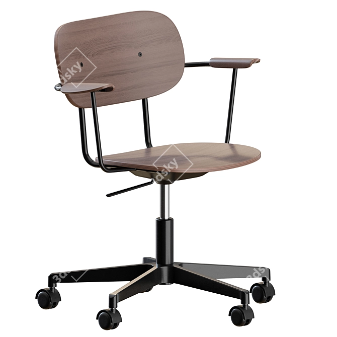 Audo Copenhagen Co Task Chair 3D model image 2