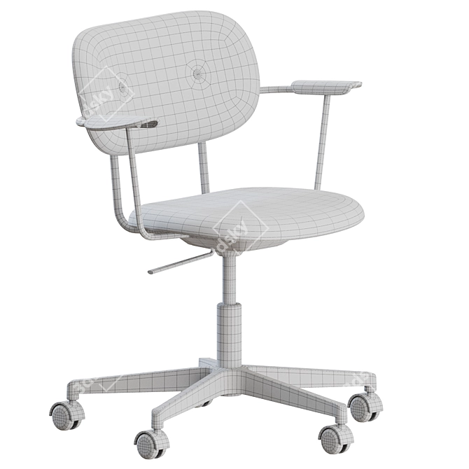 Audo Copenhagen Co Task Chair 3D model image 7