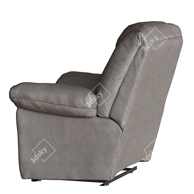 Reclining Lift Fabric Leather Sofa 3D model image 2