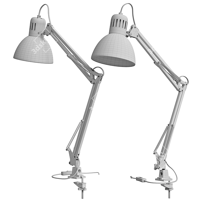 IKEA TERTIAL Desk Lamp 3D model image 5