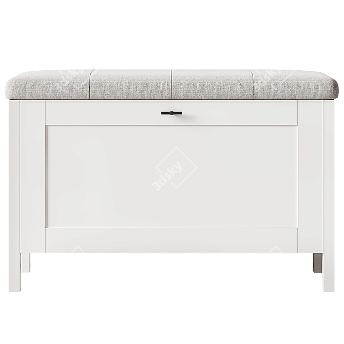 Blanco Shoe Cabinet - Divan.ru 3D model image 3