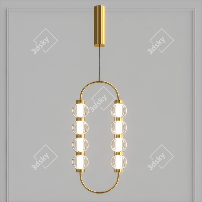 Elegant Maytoni Pendant Light Fixture 3D model image 3