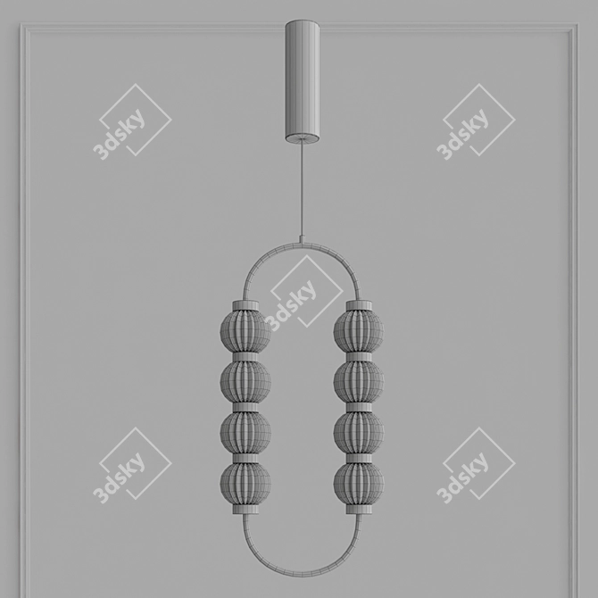 Elegant Maytoni Pendant Light Fixture 3D model image 4