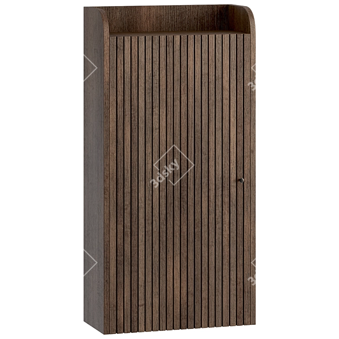 Dark Oak Sill Wall Cabinet 3D model image 1