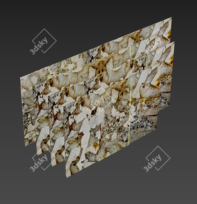 Patagonia Quartzite Slabs Collection 3D model image 4