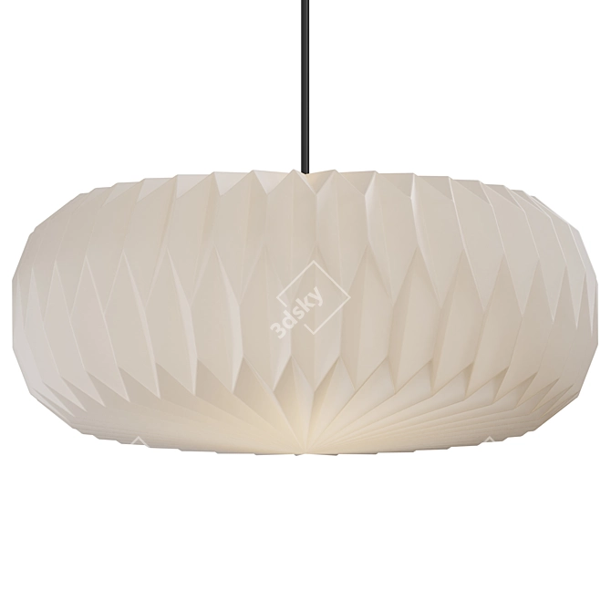 Modern Minimalist Pendant Light Fixture 3D model image 1