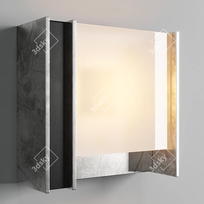 Luxury Venicem Glam Wall Sconce 3D model image 2