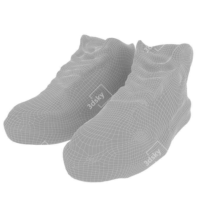 VRay Model Shoes 42 Max 3D model image 5