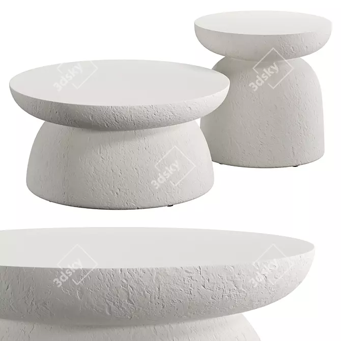 Muimui Tables by La Redoute 3D model image 1