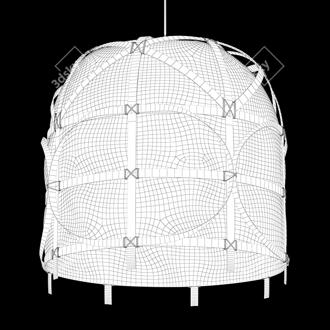Modern Pendant Lamp Design 3D model image 4
