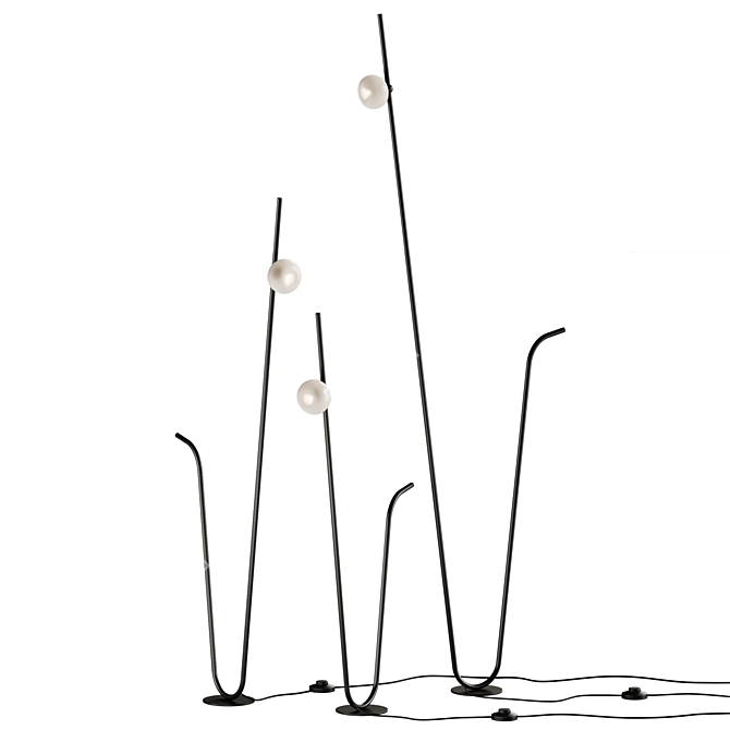 Karman Interactive Pois Floor Lamp 3D model image 3