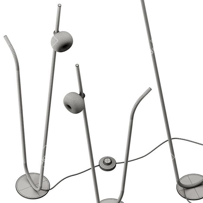 Karman Interactive Pois Floor Lamp 3D model image 6