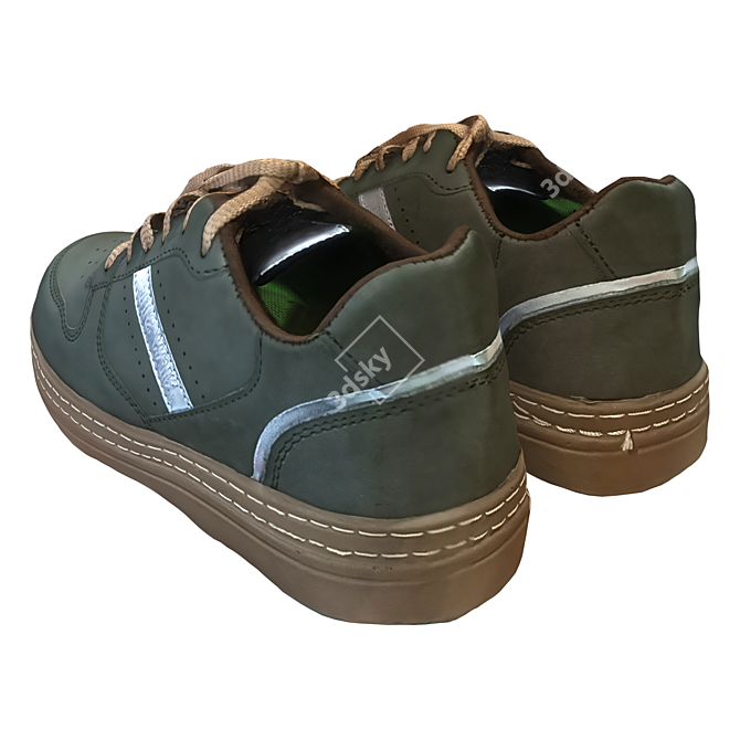 VRay-Rendered 3Ds Model Shoes 3D model image 2