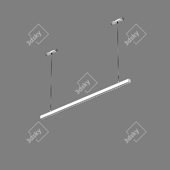 Elektrostandard Slim Magnetic Track Light 3D model image 2