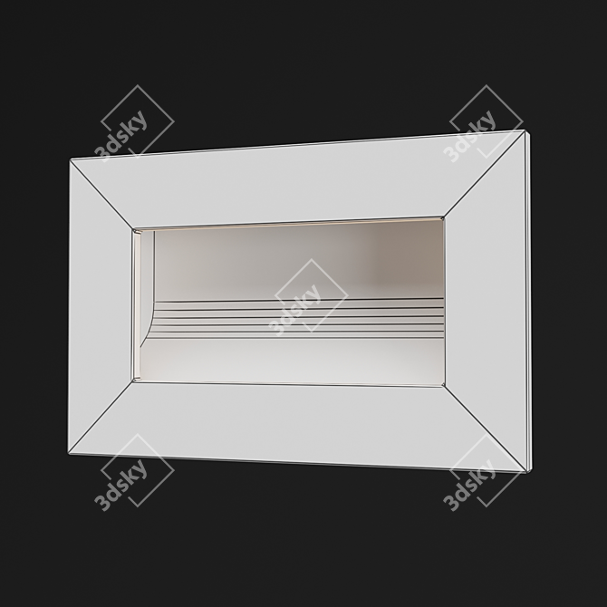 Integrator Premium Brass Step Light 3D model image 4