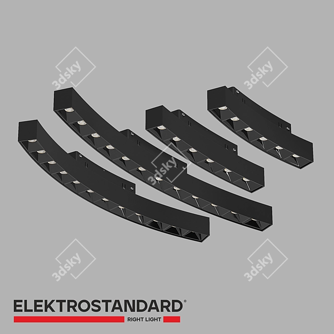 Intenso Slim Magnetic Track Lights 3D model image 1