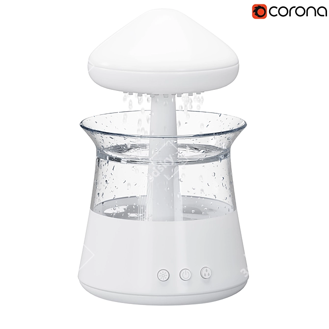 Zenith Aroma Humidifier Diffuser 3D model image 1