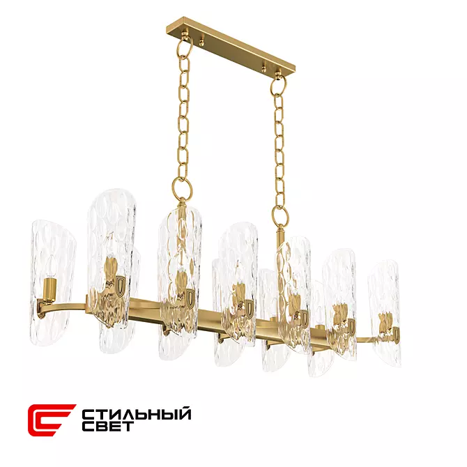 Elegant Royal L950 Pendant Light 3D model image 1