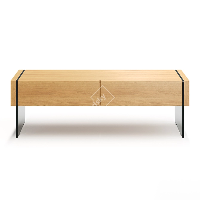 Sleek Cosmo Somerset Coffee Table 3D model image 3