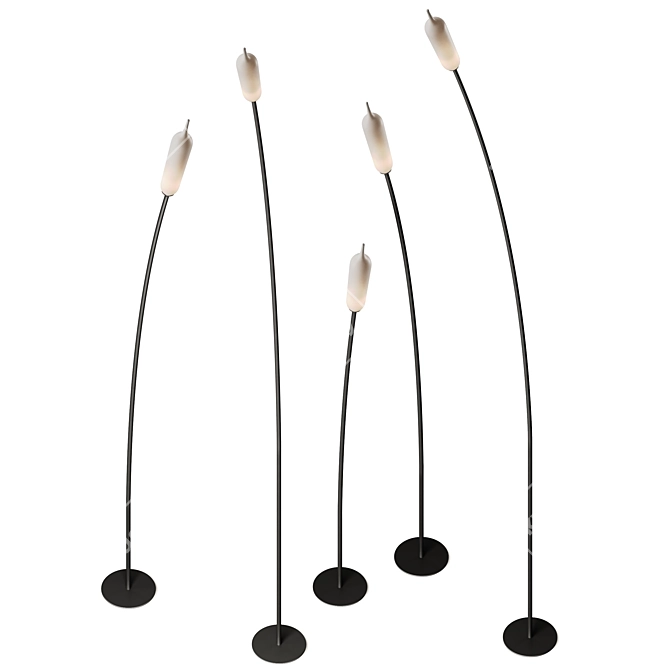 Karman Nilo LED Floor Lamp 3D model image 2