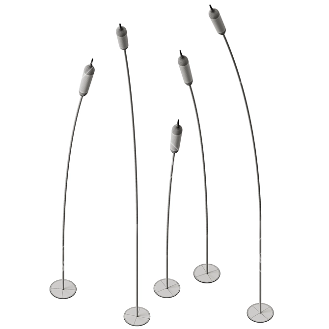 Karman Nilo LED Floor Lamp 3D model image 5