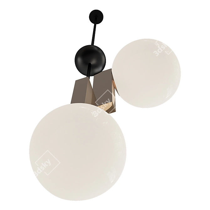 Elegant Pansy 3D Model 3D model image 2