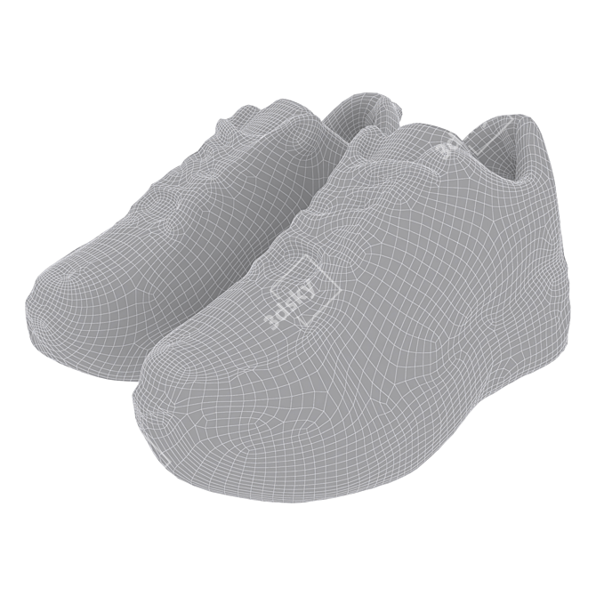 Modern Shoe Model for VRay 3D model image 12