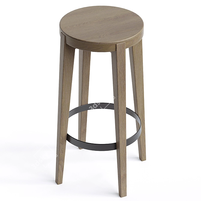  Galloway Counter Stool 3D model image 2