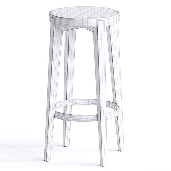  Galloway Counter Stool 3D model image 4