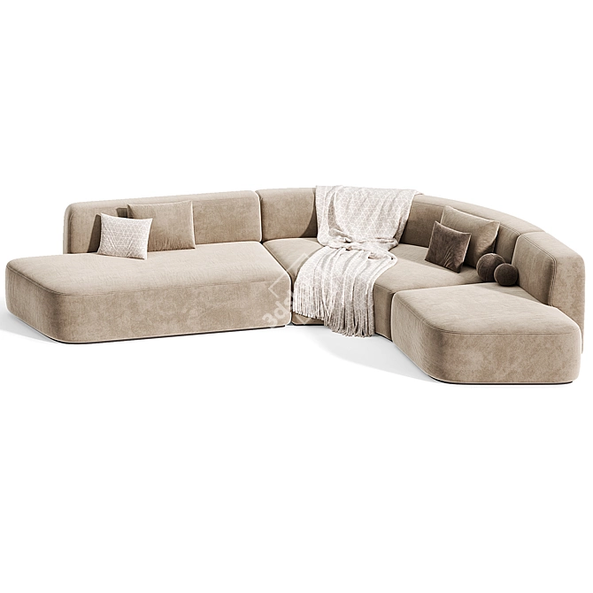 Cashew Modular Sofa Relofthome 3D model image 2