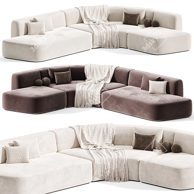 Cashew Modular Sofa Relofthome 3D model image 3