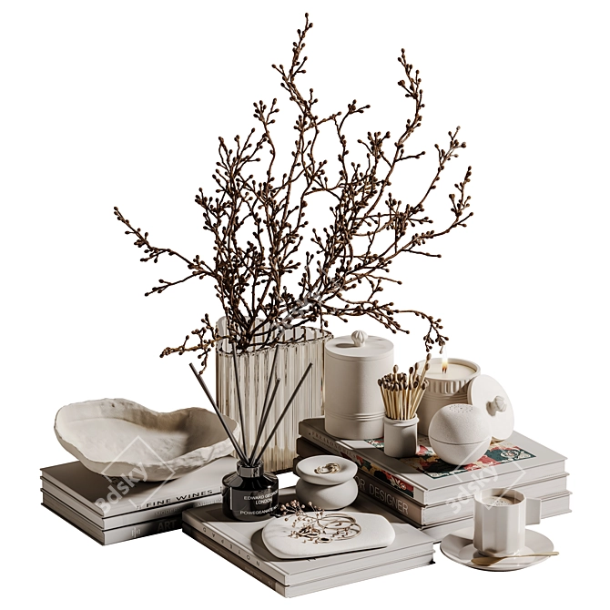 Modern Decorative Set 134 3D model image 8