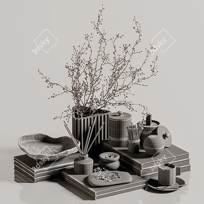 Modern Decorative Set 134 3D model image 6
