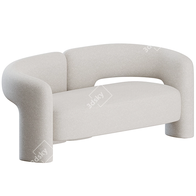 Modern Dudet Sofa by Cassina 3D model image 2